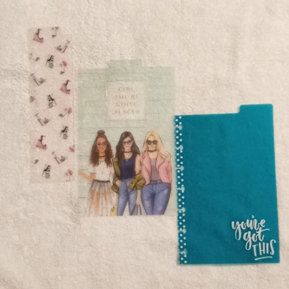 Mini happy planner top dividers dashboards